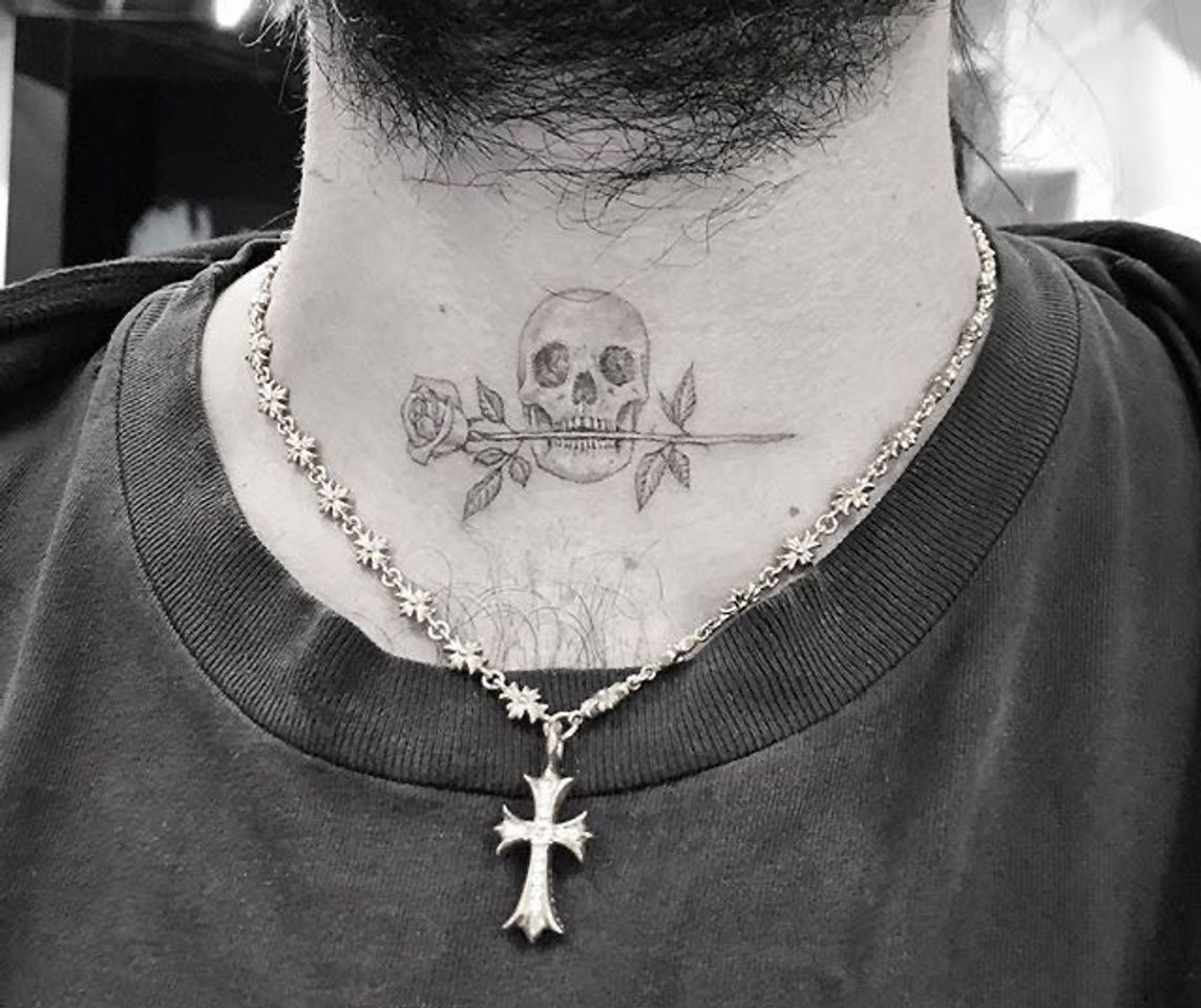 tattoo caveirinha 🌹