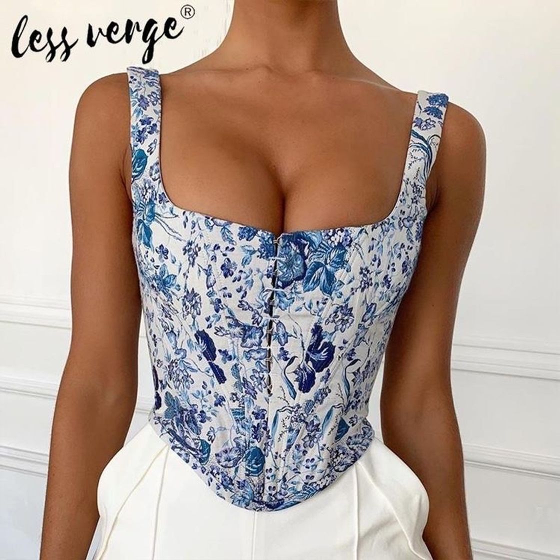 Fashion Blue Corset