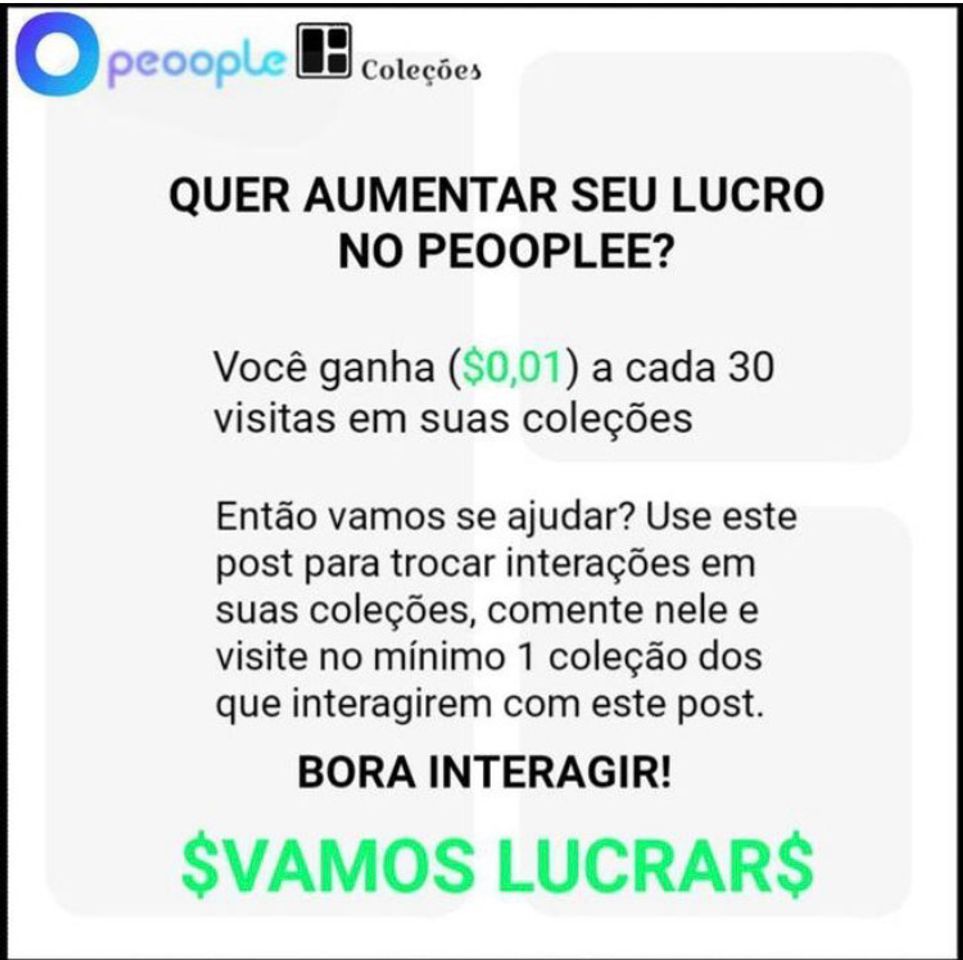 Moda AUMENTAR LUCRO NO PEOOPLE