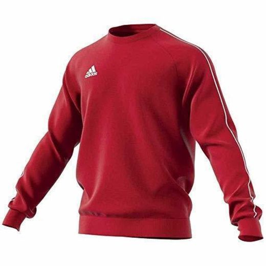 Adidas Core18 Sw Top Sudadera, Hombre, Rojo