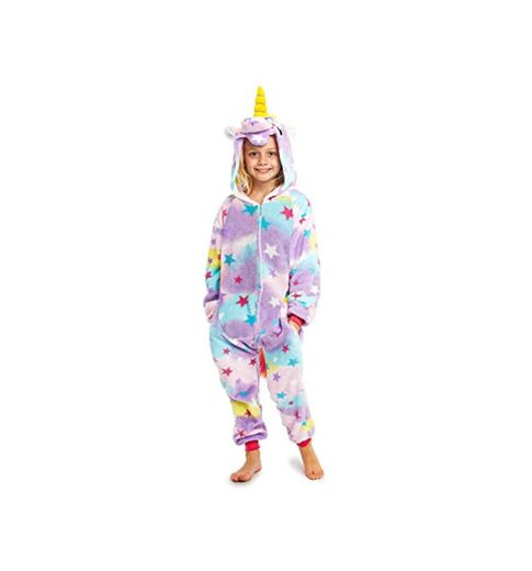 CityComfort Pijamas Enteros de Animales Niños de Una Pieza Suaves, Disfraz Unicornio