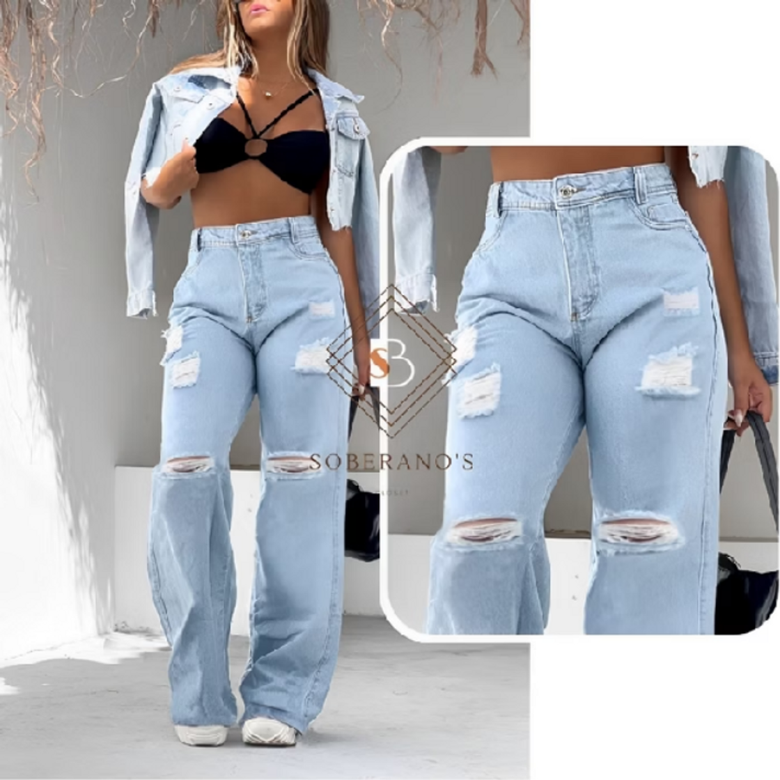 Fashion CALÇA JEANS FEMININA ✨