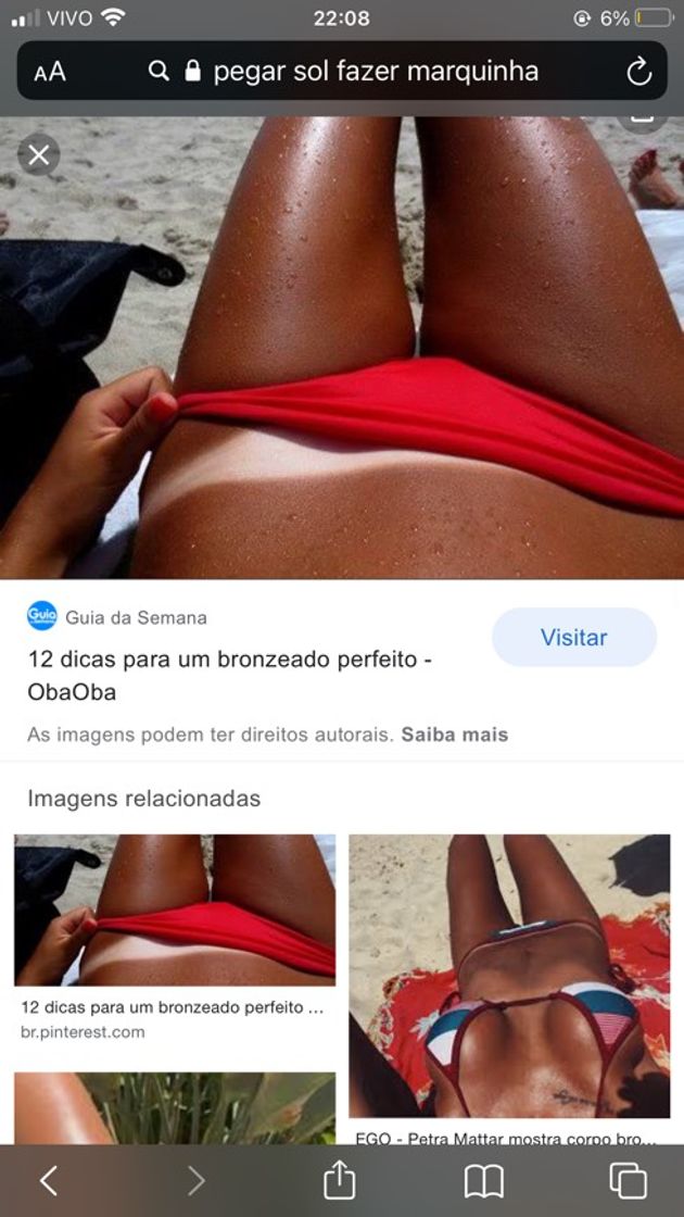 Moda Pegando sol