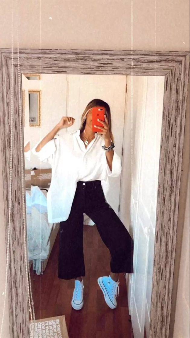Social Oufits con camisa blanca 