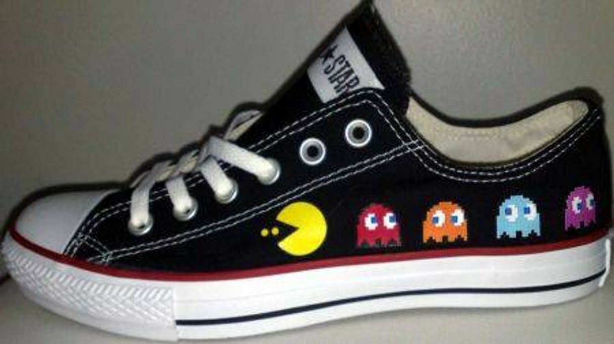 Moda Tênis Customizado Pac-Man 