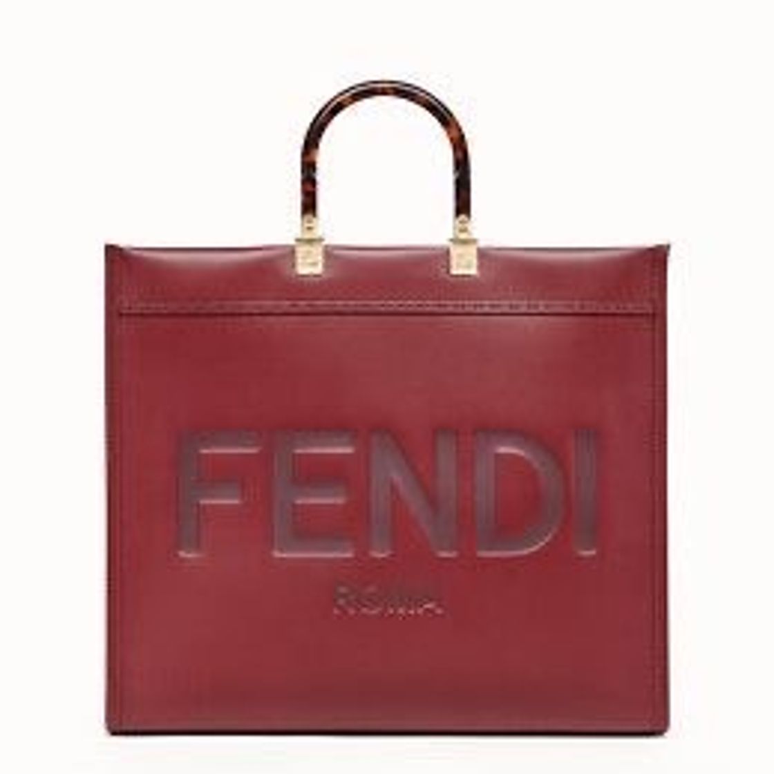 Fashion Fendi Fendi sunshine large woman, burgundy one size