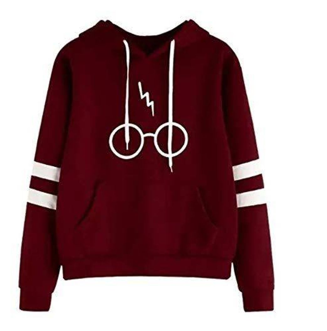 Fashion Blusa moletom Harry Potter unissex