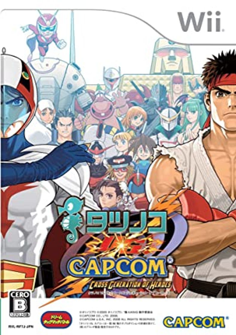 Videogames Tatsunoko vs. Capcom: Cross Generation of Heroes