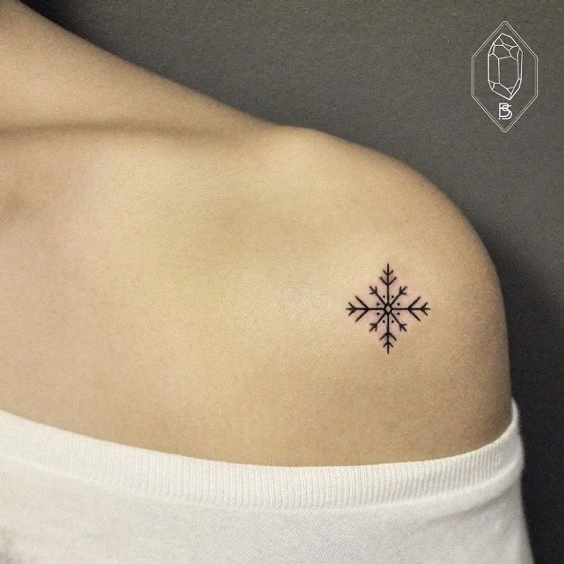 Moda Tatuagens geométricas pequenas