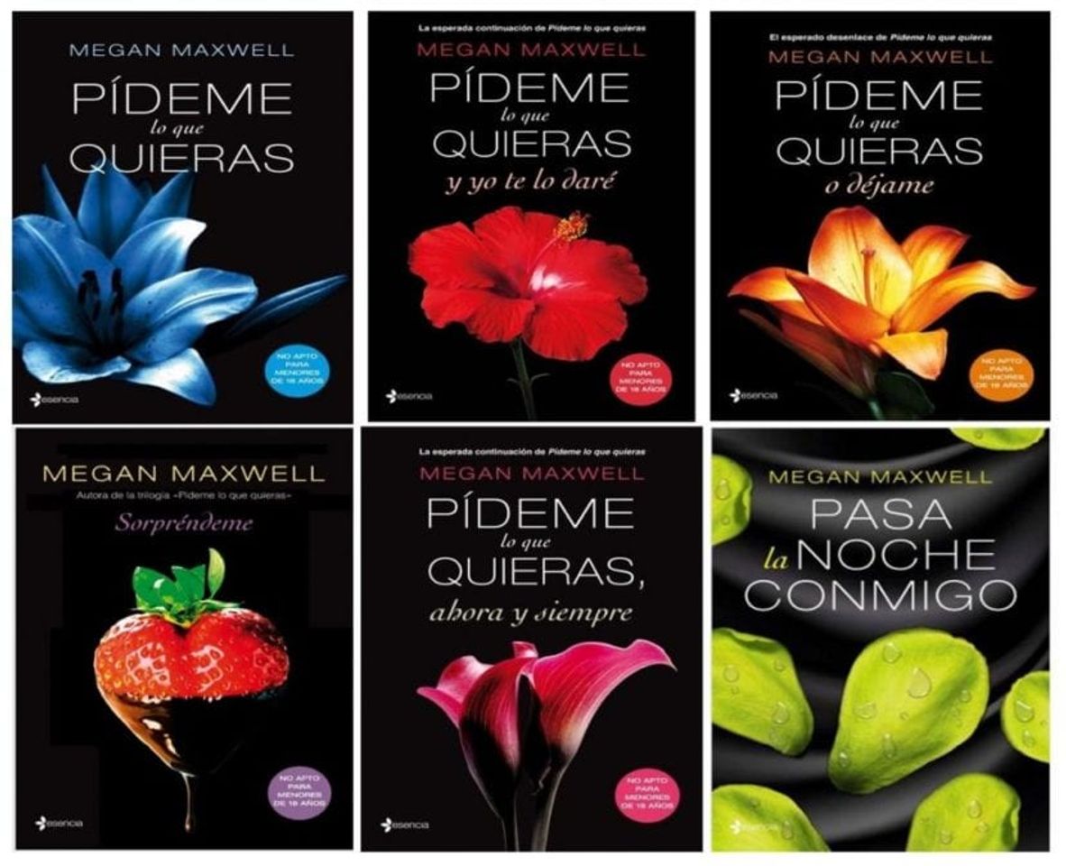 Libro Libros de Megan Maxwell