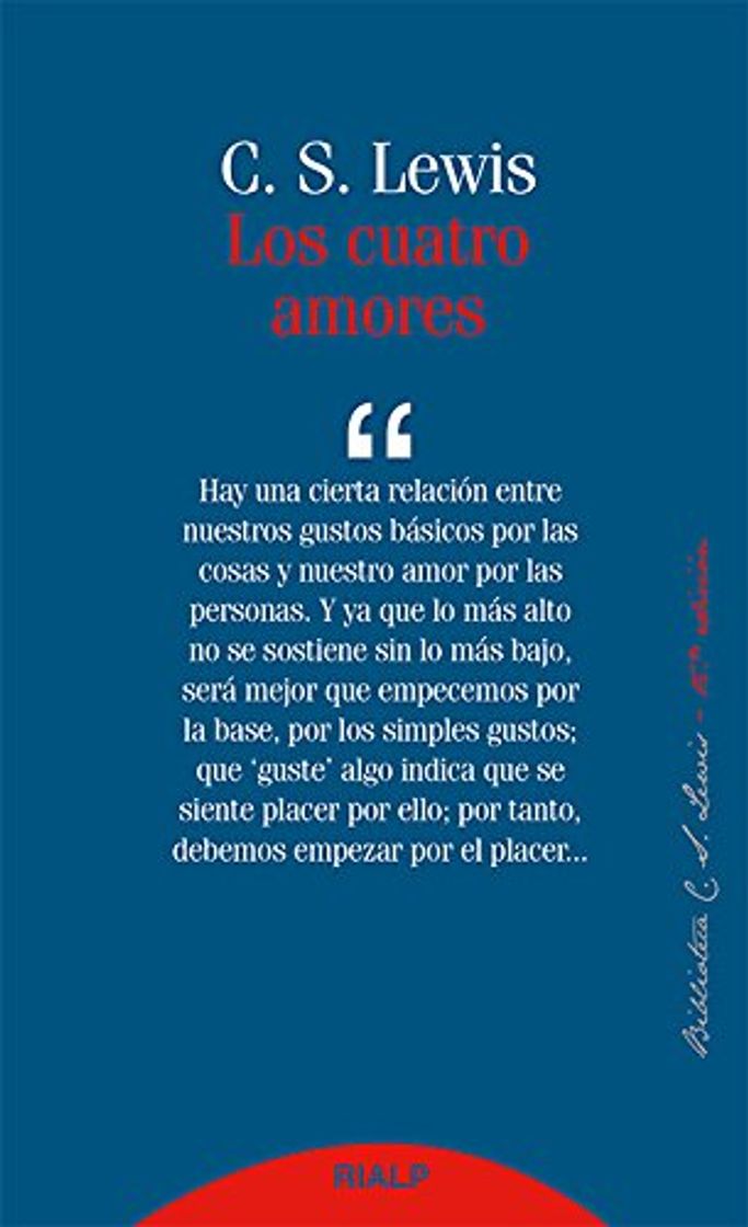 Libro Los cuatro amores