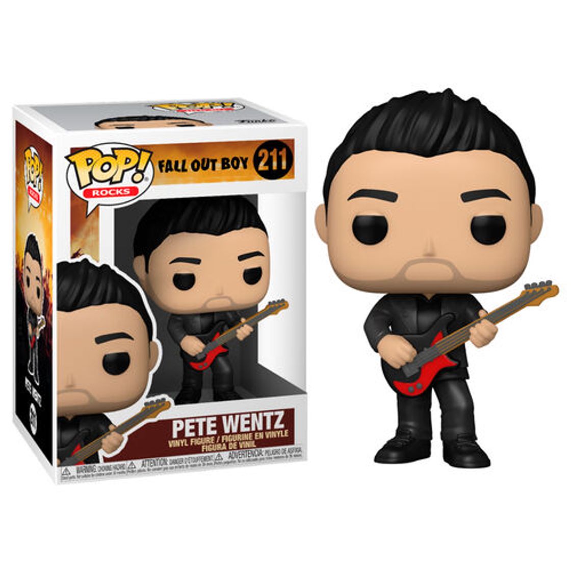 Producto Pop! Rocks Fall Out Boy Pete Wentz Pop! Vinyl Figure Funko