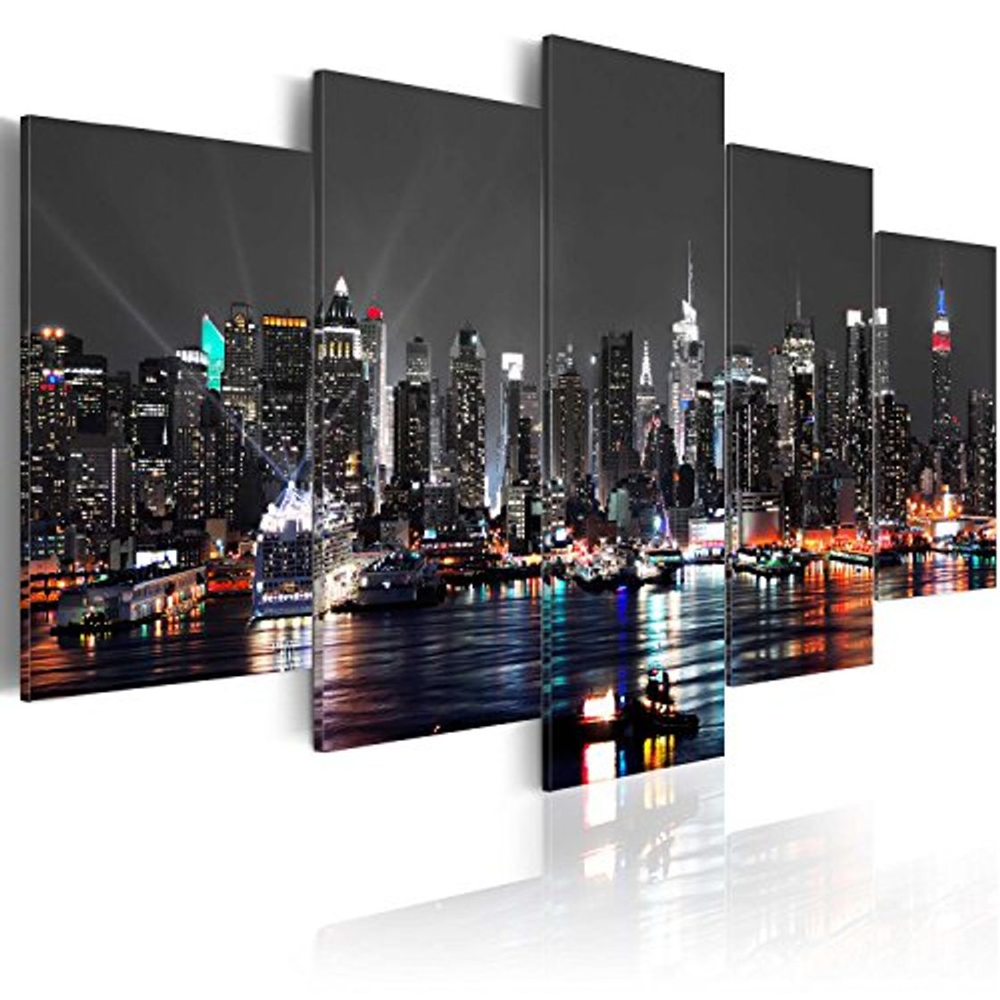 Producto murando Cuadro en Lienzo 200x100 cm New York City Impresión de 5