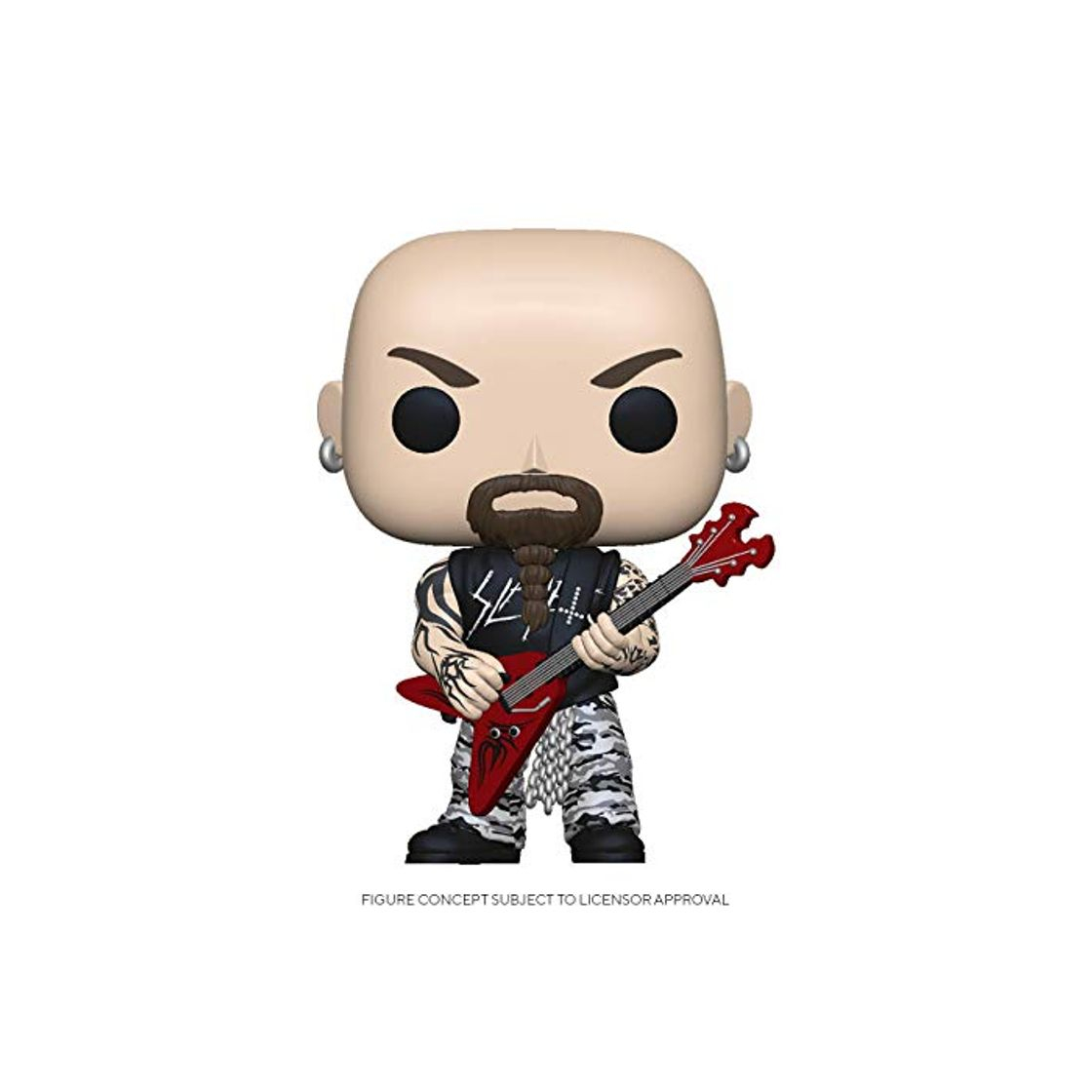 Games Funko- Pop Rocks: Slayer-Kerry King Figura Coleccionable, Multicolor