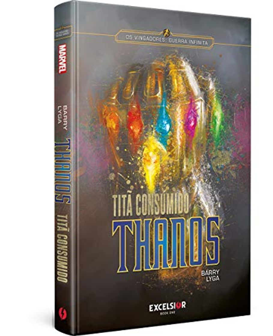 Book Os Vingadores Guerra Infinita - Thanos tita consumido