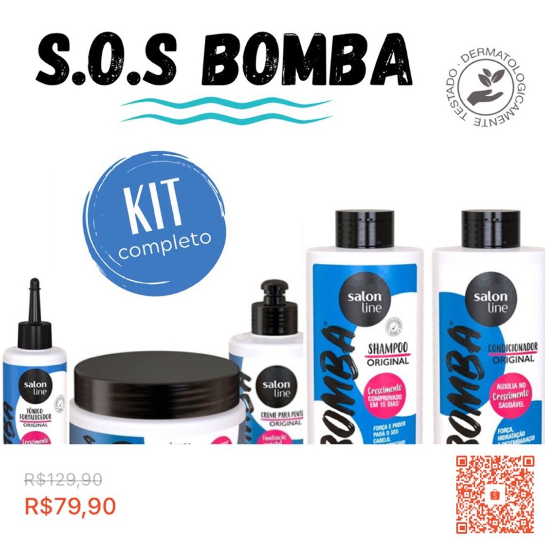 Fashion Shampoo bomba salon line💙