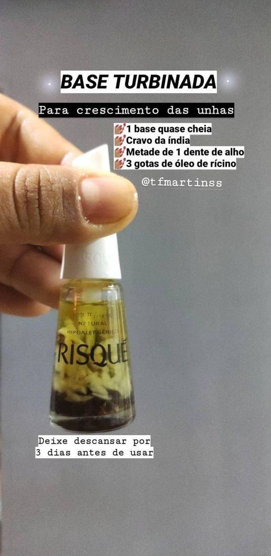 Social Receita para crescer a unha mais rapido 