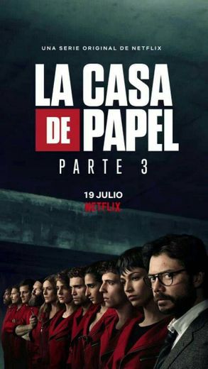 Lá casa de papel 