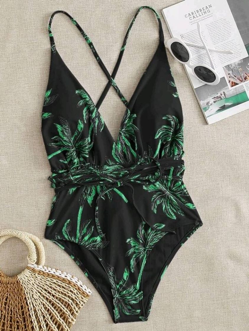 Fashion Criss Cross Tropical
