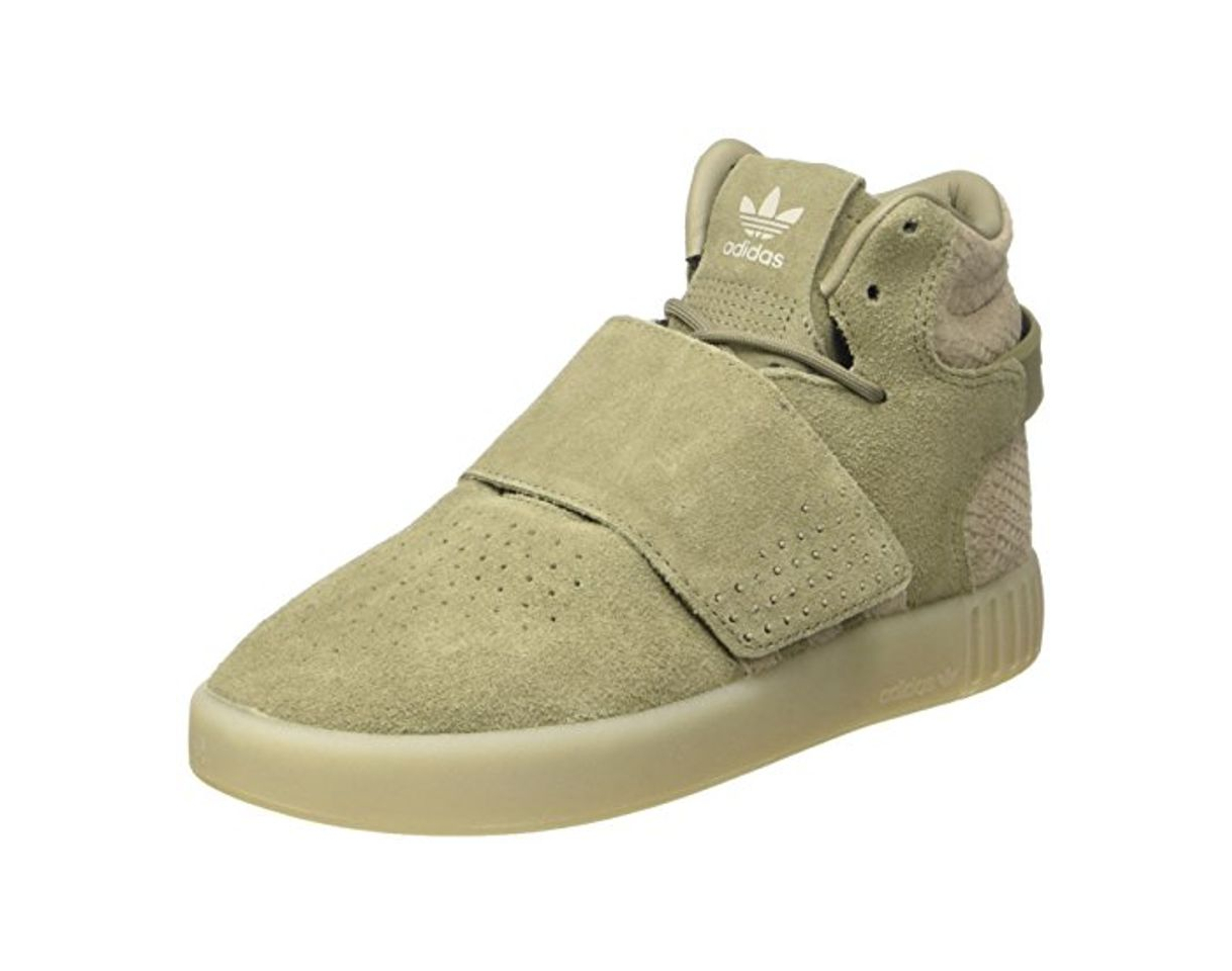 Moda Adidas Tubular Invader Strap, Zapatilla de Deporte de Cuello Alto para Hombre,