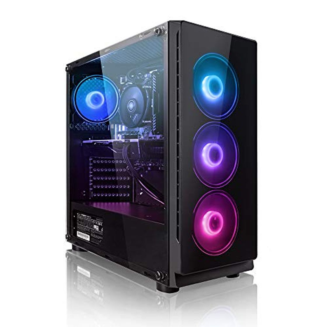 Product PC Gaming - Megaport Ordenador Gaming PC AMD Ryzen 5 2600X 6x4