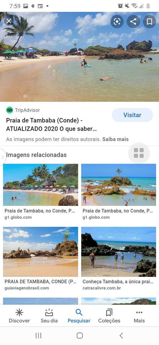 Lugar Rua Praia de Tambaba