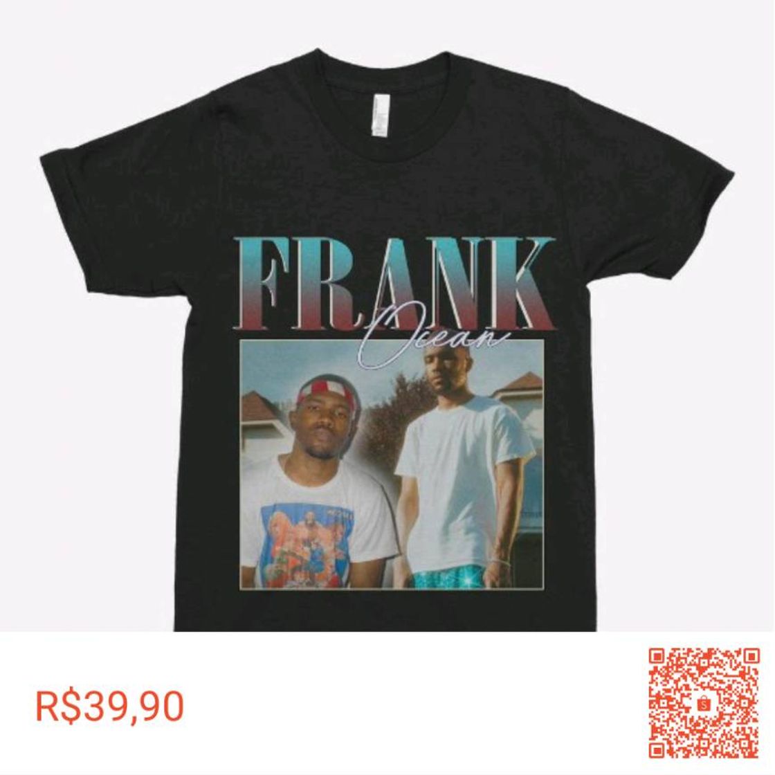 Fashion Camiseta Frank Ocean