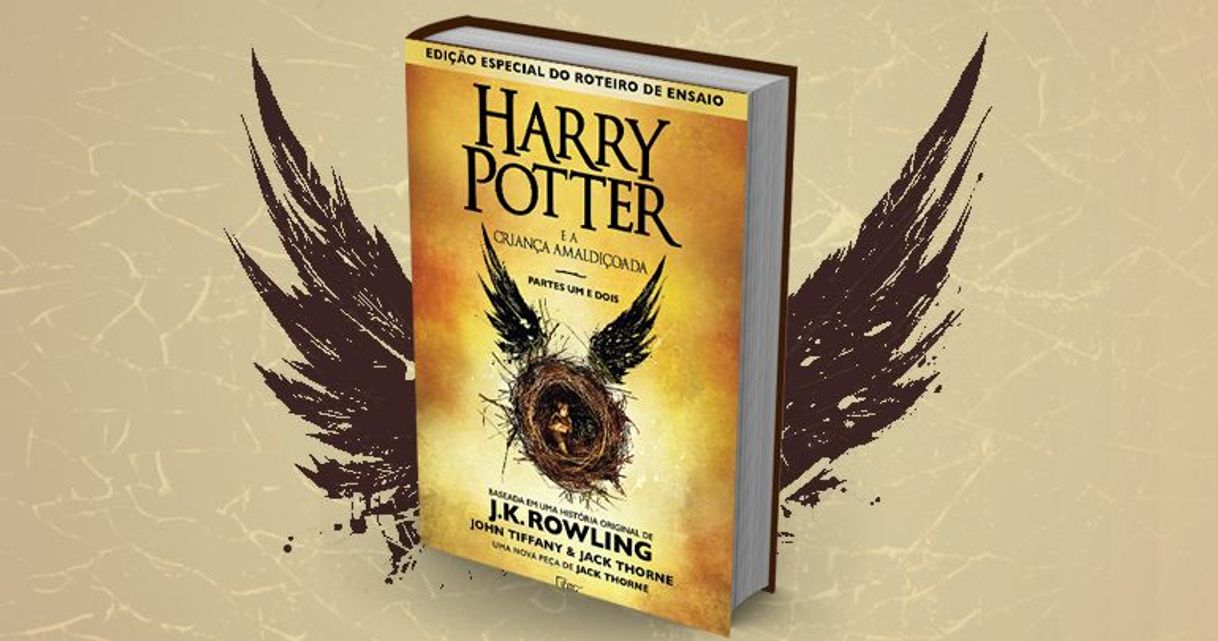 Book Livro - Harry Potter e a criança amaldiçoada - Parte 1 e 2.