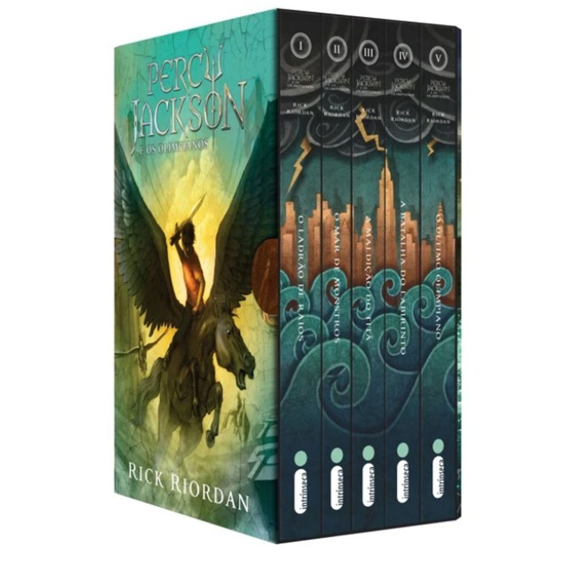 Libro Livro - box - percy Jackson e os olimpianos 