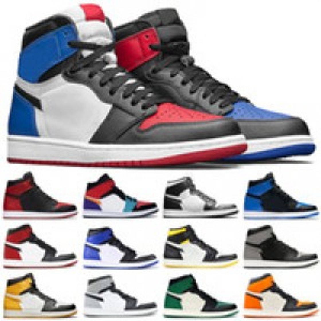 Social Jordan Air 1 Retro High OG, Zapatillas de Deporte para Hombre, Multicolor
