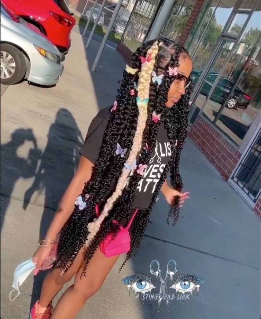 Social Long braids and bibs🧝🏽‍♀️✨