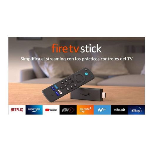 Fire TV Stick con mando por voz Alexa