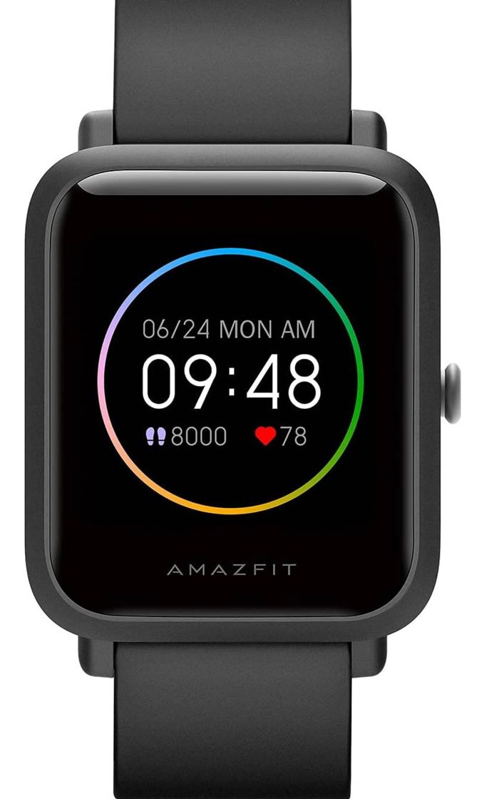 Producto Amazfit Bip S Lite Smartwatch Ftiness Reloj Inteligente Deporte Pantalla Transflectiva Siempre Encendida Duración de la batería 30 días Monitoreo del sueño y Frecuencia para Mujer y hombre