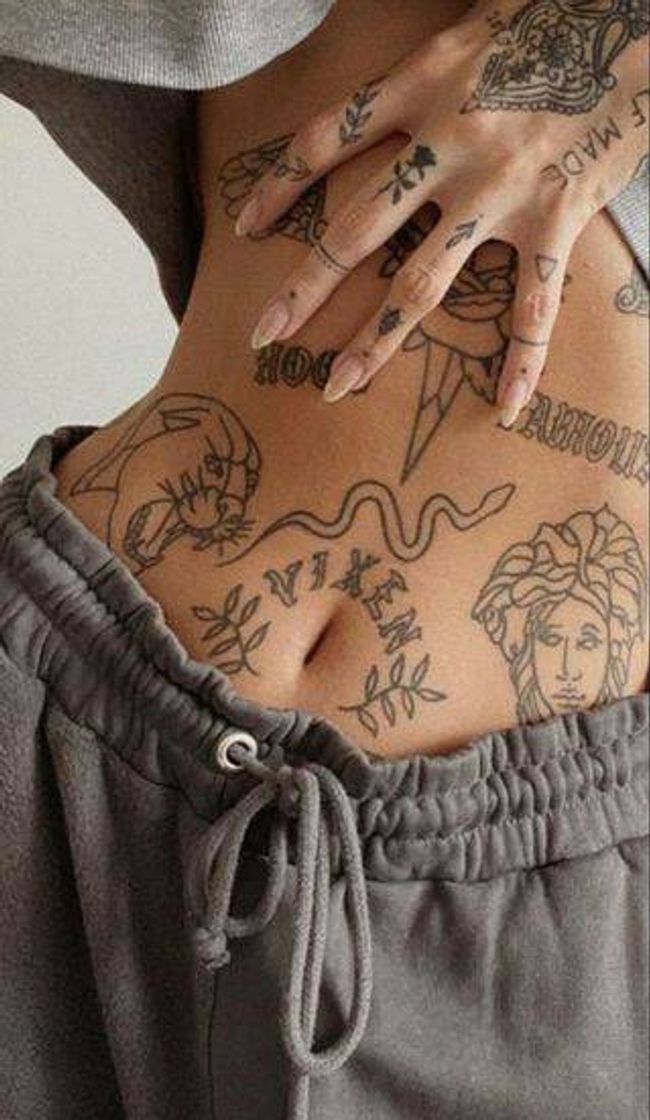 Fashion #tattoo #girl #sexy 