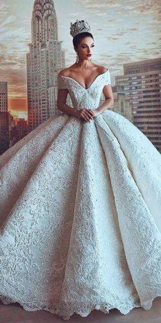 Moda Um vestido real 👰