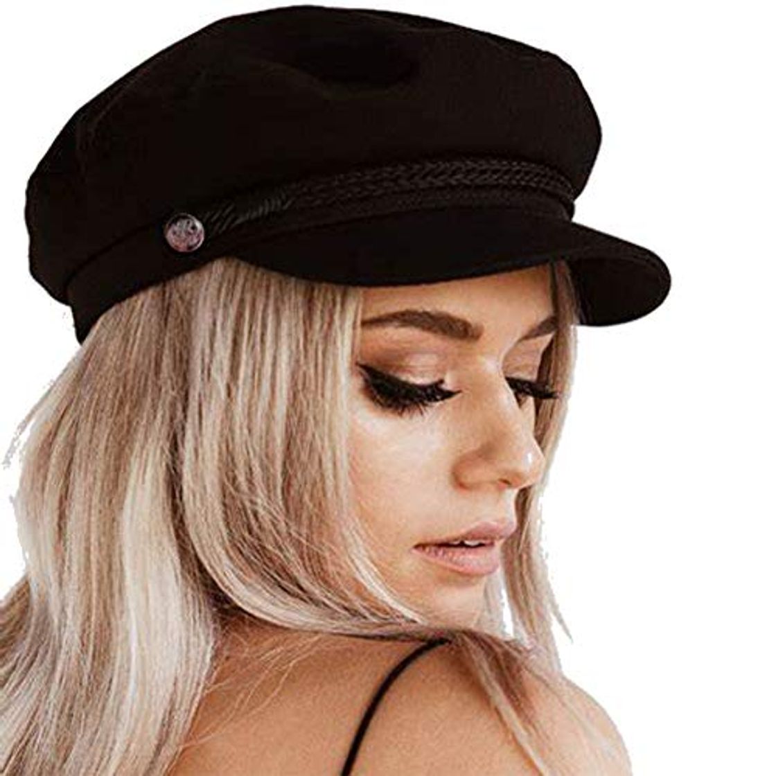 Fashion SIYWINA Gorra Boina Mujer Gorras Planas Gorra Marinero Boina Newsboy Hat