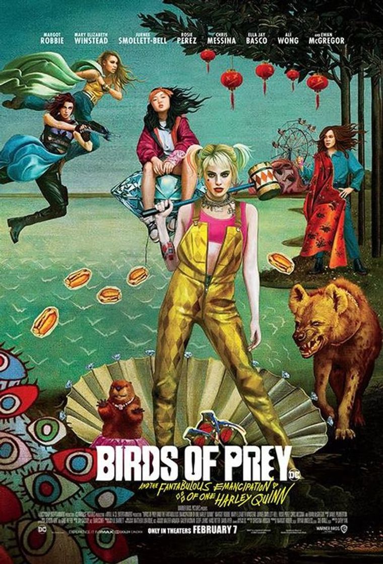 Película Aves de presa (y la fantabulosa emancipación de Harley Quinn)