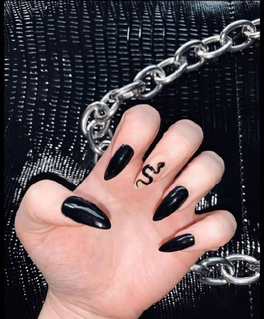 Fashion Black nails