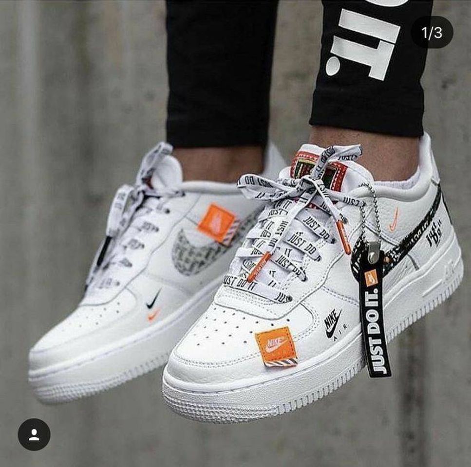 Fashion NIKE Just do it air force 1's