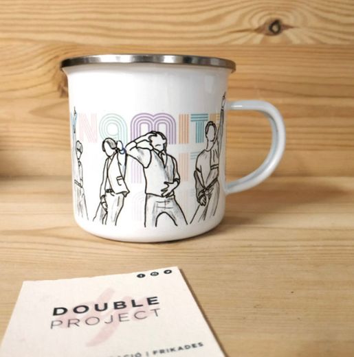 Taza vintage metálica Dynamite | Double Project