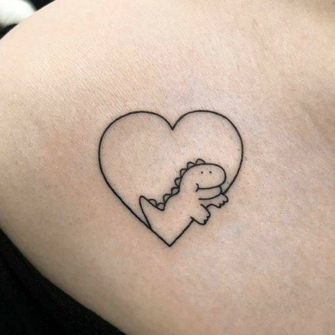 Moda TATTOS MINIMALISTAS DE DINOSAURIOS