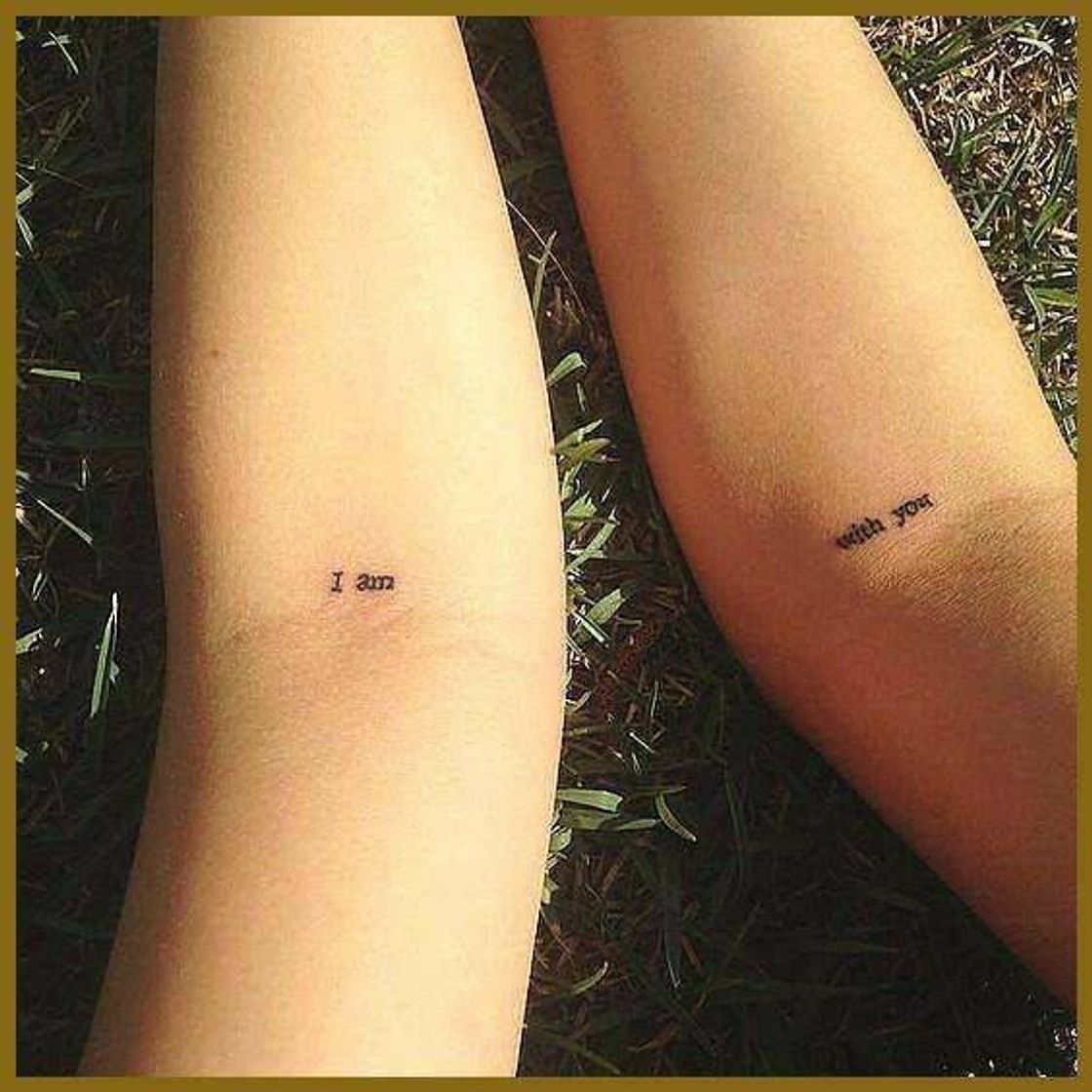 Moda Tattos para mejores amigas.