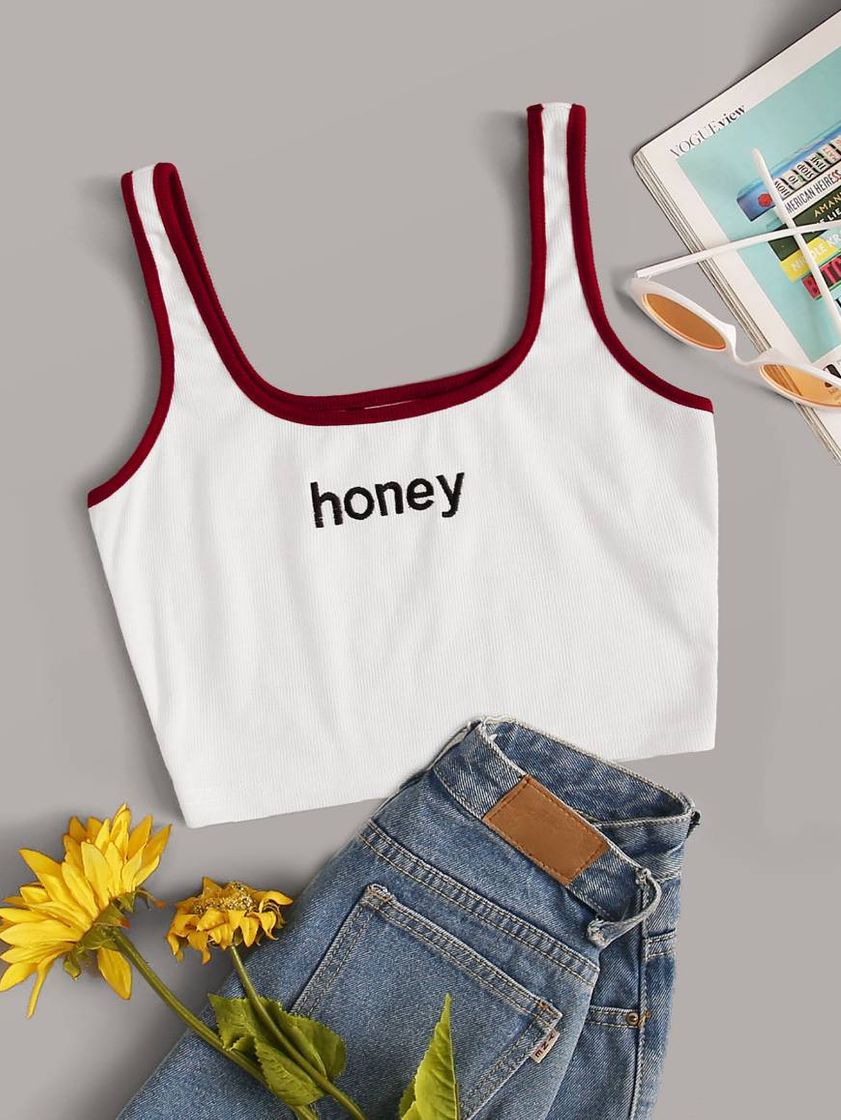 Moda SHEIN top Honey