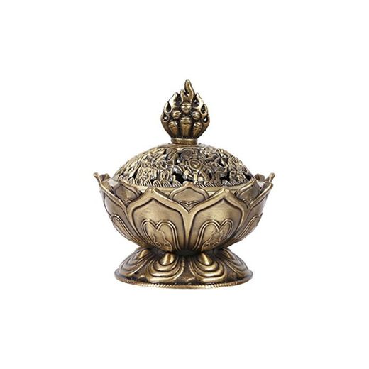 Quemador de Incienso de cerámica China y decoración de Porcelana Carbón de