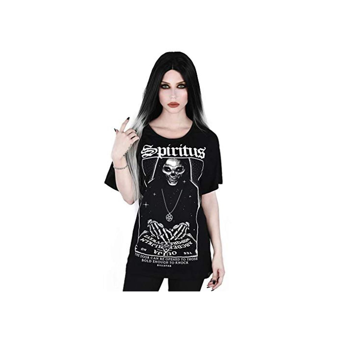 Fashion Killstar Relaxed Top Spiritus