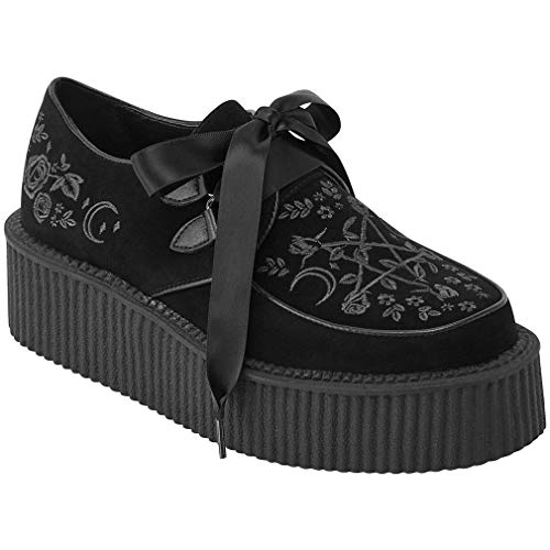 Products Killstar - Zapatillas de Sintético para Mujer Negro Negro One Size