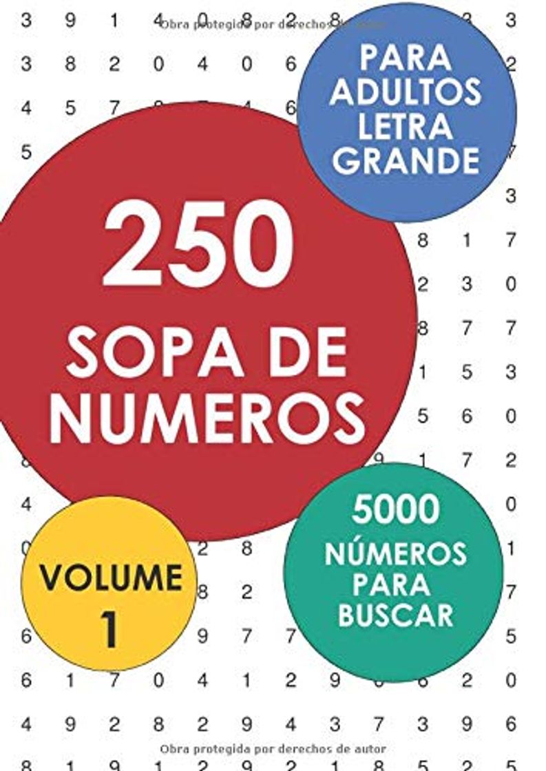 Libro 250 Sopas De Numeros