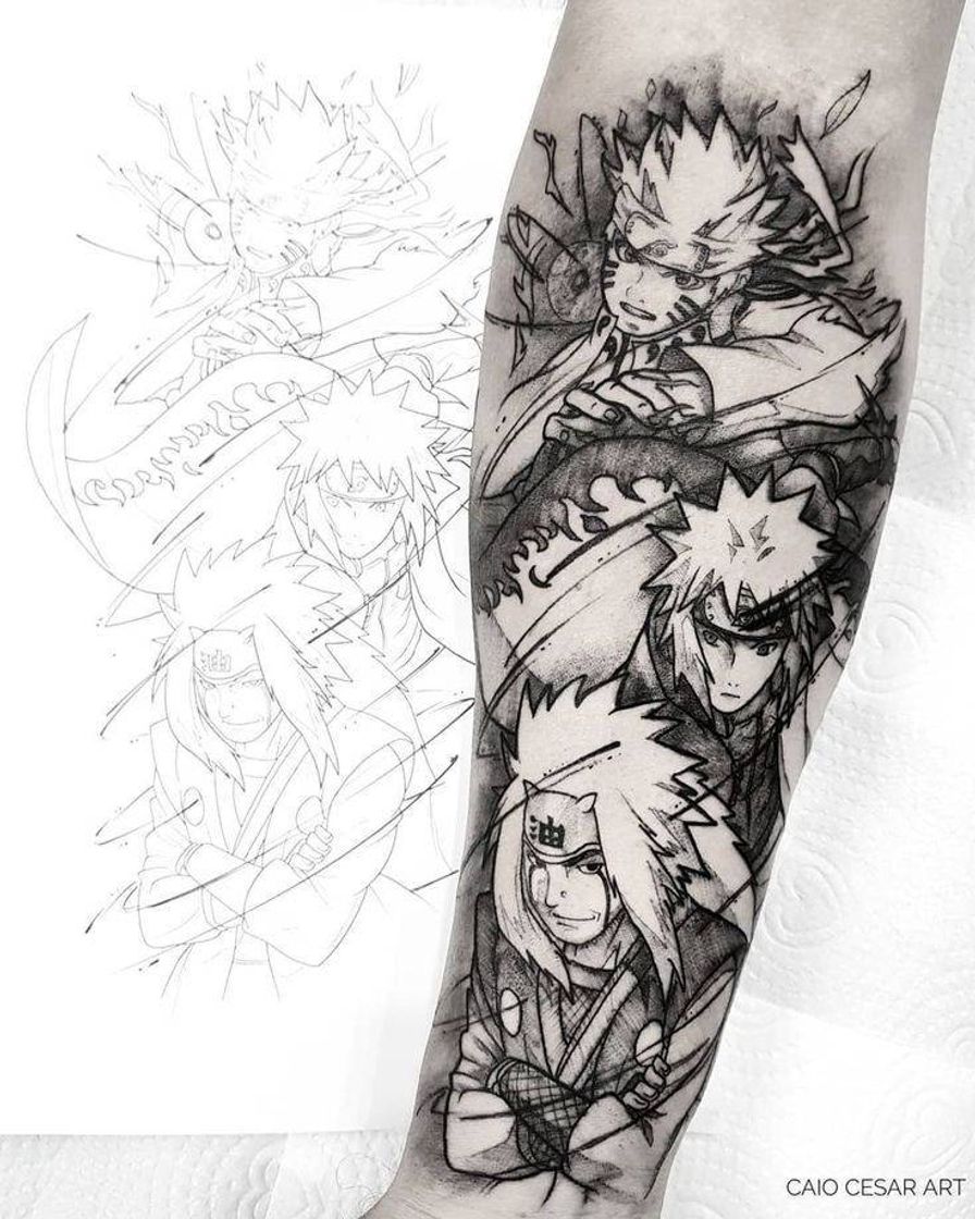 Moda Tatuagens inspiradas em animes!!