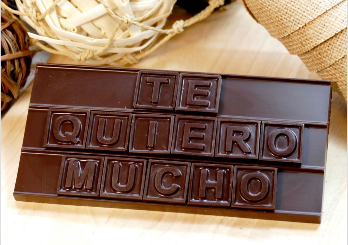 Productos Chocomensaje para decir «te quiero» 