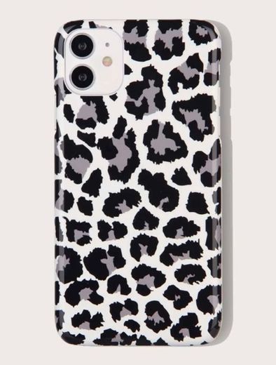 Funda de iphone con estampado de leopardo